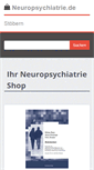 Mobile Screenshot of neuropsychiatrie.de